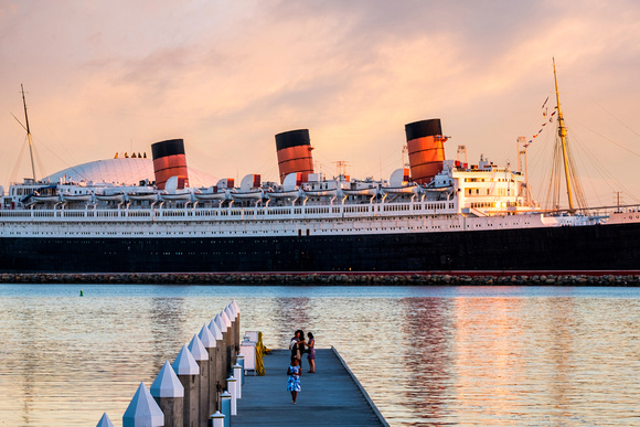 View of the Queen Mary