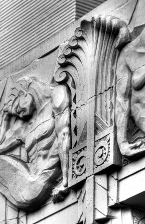 Detail 8 of the Lafayette Building, Long Beach, California