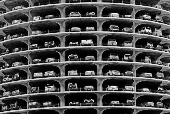 Parking Spaces, Marina City, Chicago