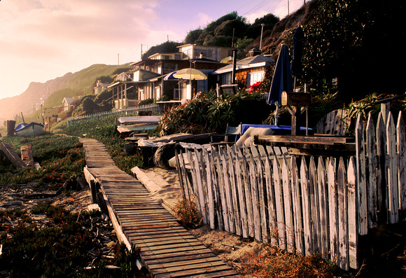 Old North Beach Cottages, Crystal Cove State Park