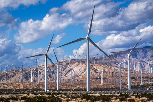 Wind Farm Near Palm Springs