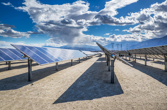 Solar Farm Near Palm Springs