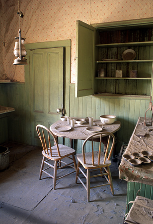 Miller House, Bodie, A Ghost Town In The Easter Sierras