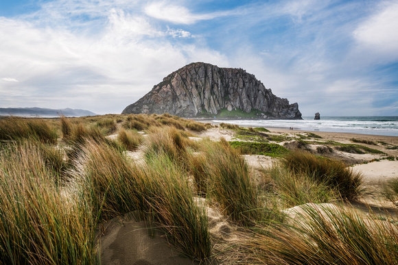 Dunes and Morro Rock