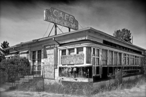 Forgotten Diner along Highway 1, Central Ca.