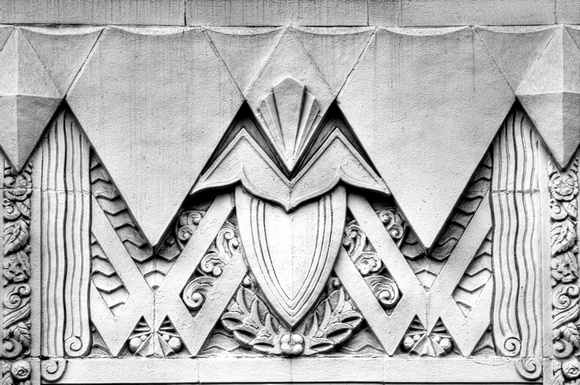 Detail 7 of the Lafayette Building, Long Beach, California