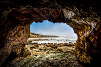 Sea Cave at Low Tide, Pelican Point, Crystal Cove