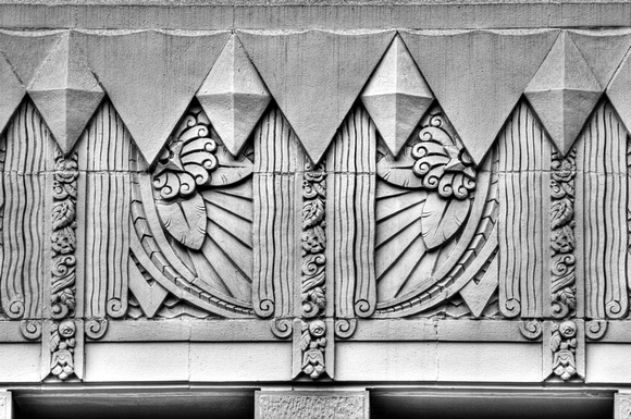 Detail 6 of the Lafayette Building, Long Beach, California
