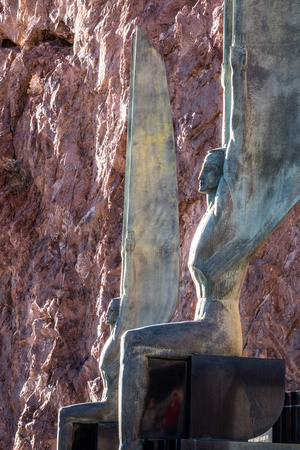 Winged Sculptures Hoover Dam
