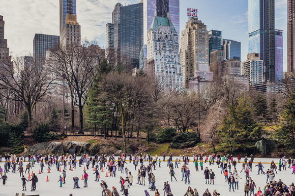 Ice Rink, Central Park, New York City