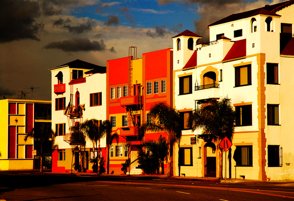 Colors Along Alamitos Ave. Long Beach, California