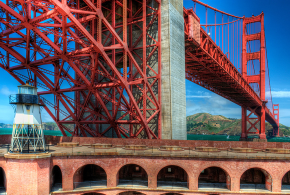 Golden Gate From Fort Point