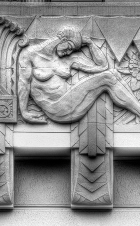 Detail 4 of the Lafayette Building, Long Beach, California